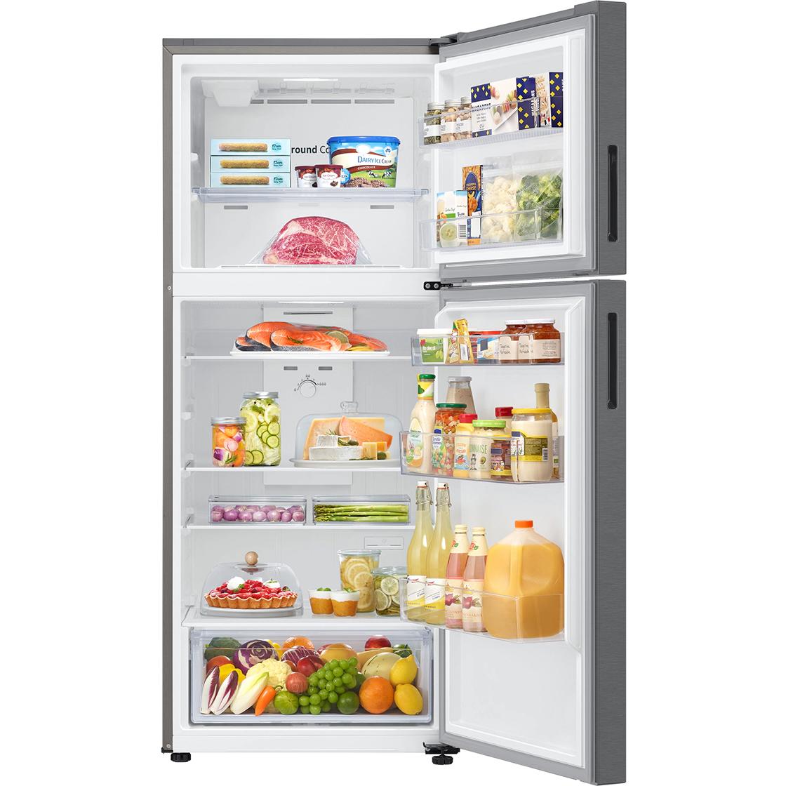 Samsung 28-inch, 15.6 cu.ft. Freestanding Top Freezer Refrigerator with True No-Frost Technology RT16A6195SR/AA