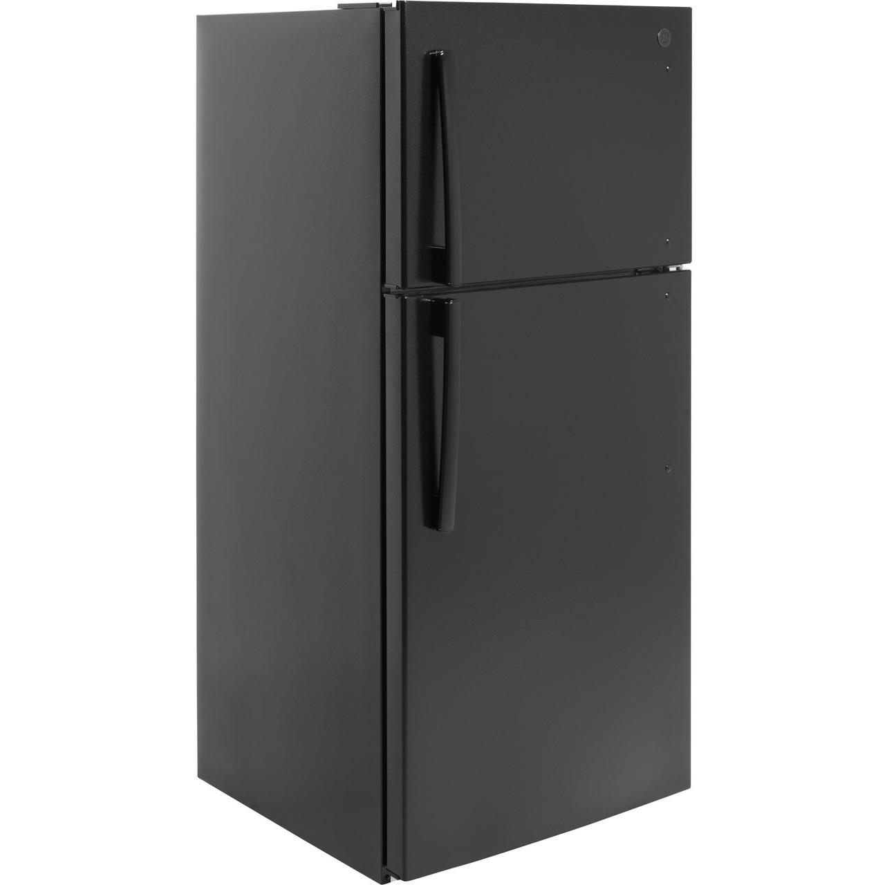 GE 30-inch, 18.3 cu.ft. Freestanding Top Freezer Refrigerator with LED Lighting GTE18MTRRBB