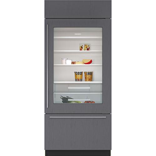 Sub-Zero 36-inch Built-in Bottom Freezer Refrigerator with Glass Door CL3650UG/S/T/R