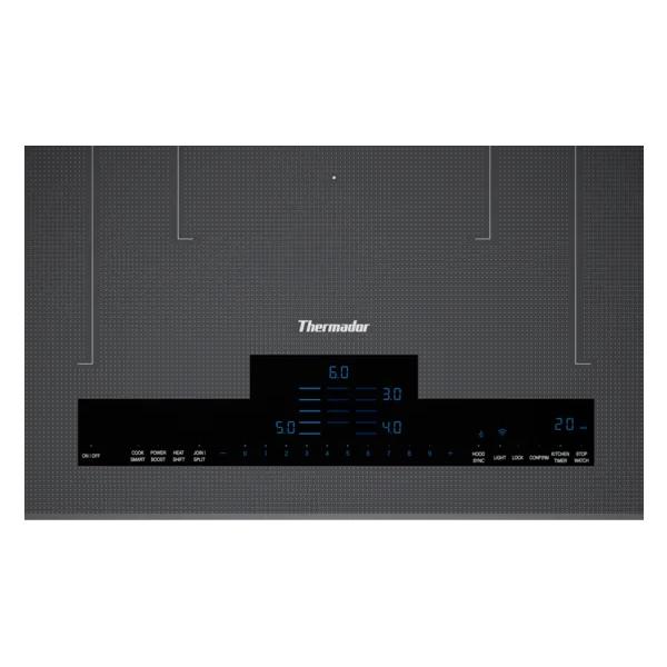 Thermador 36-inch Induction Cooktop with frame CIT367YMS