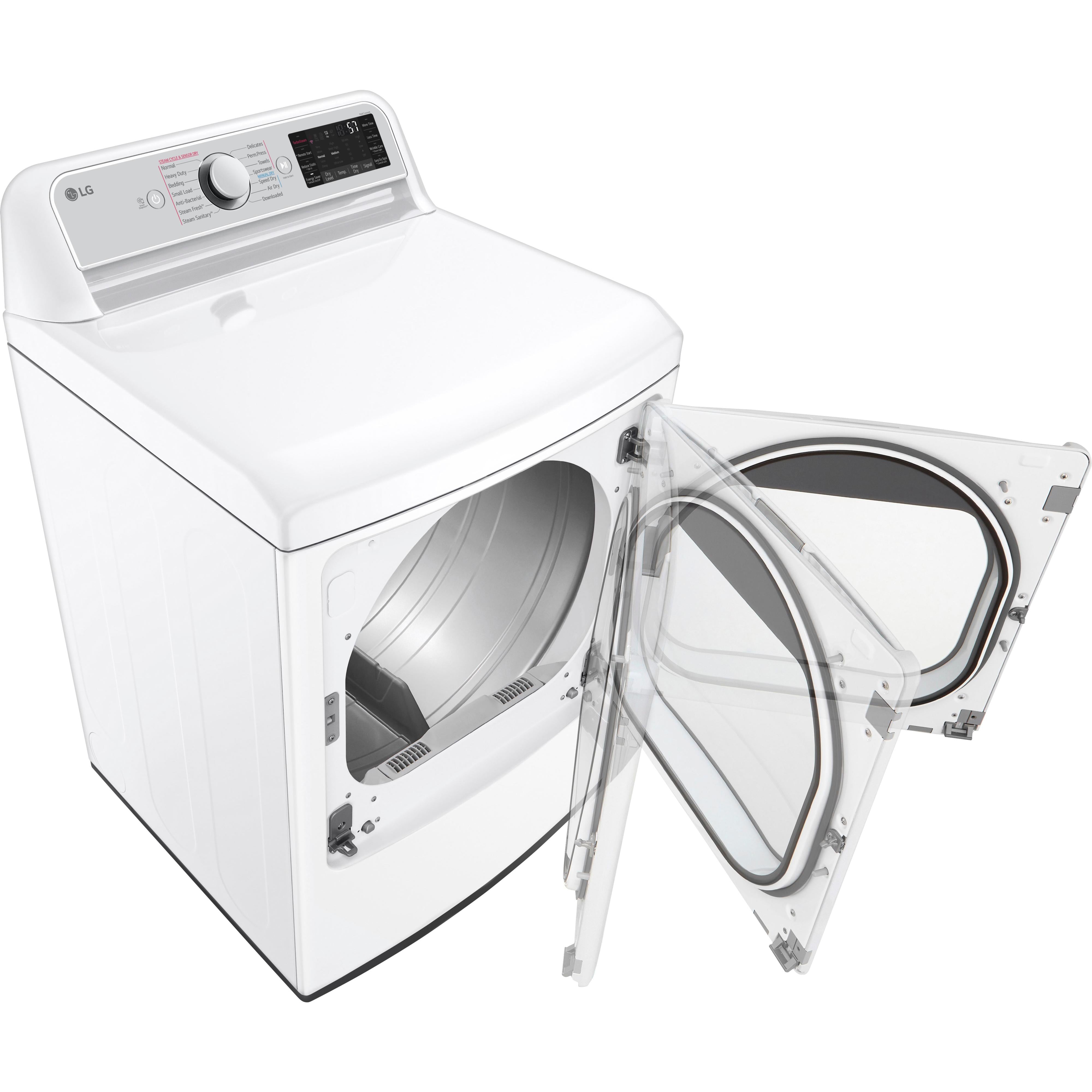 LG 7.3 cu. ft. Electric Dryer with TurboSteam? DLEX7900WE