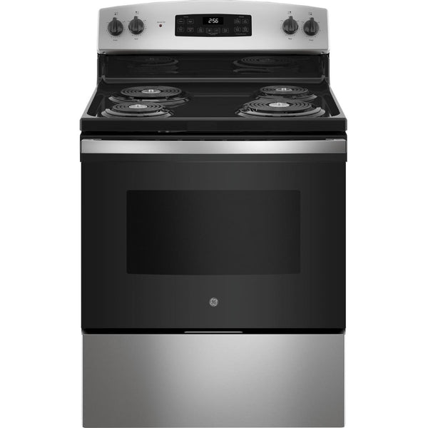 GE 27 inch Drop-In Slide-In Electric Range, Stove,Coils,Black 888613 – SAN  JOSE APPLIANCE STORE