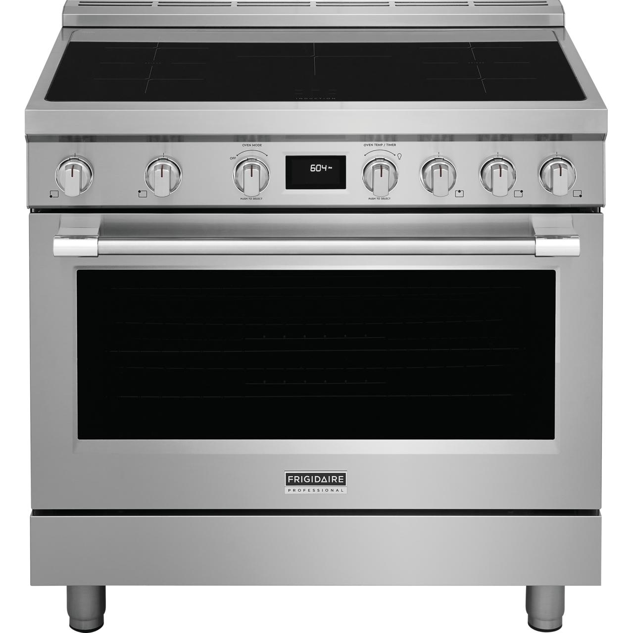 Frigidaire Professional 36-inch Freestanding Induction Range with Convection Technology PCFI3670AF