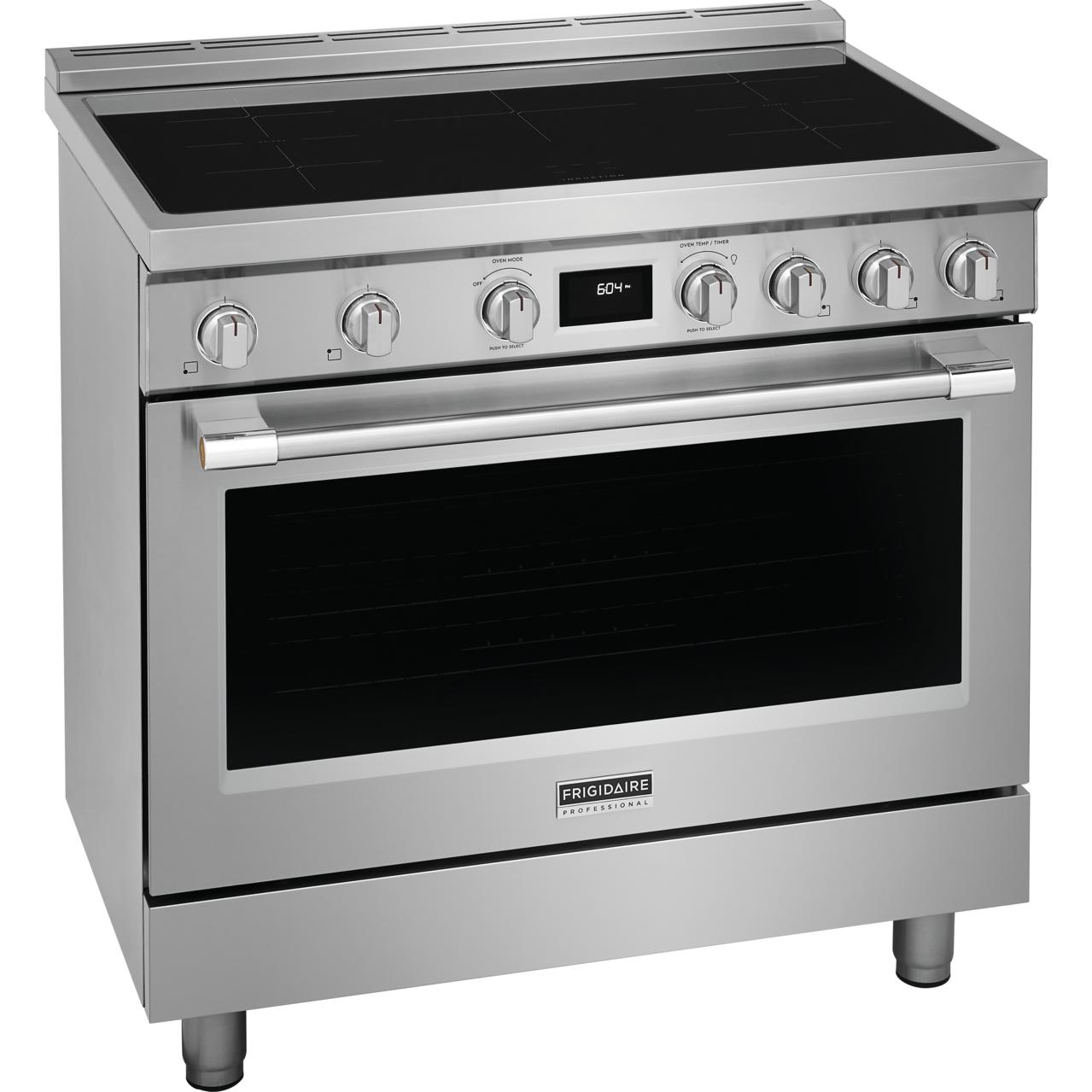 Frigidaire Professional 36-inch Freestanding Induction Range with Convection Technology PCFI3670AF