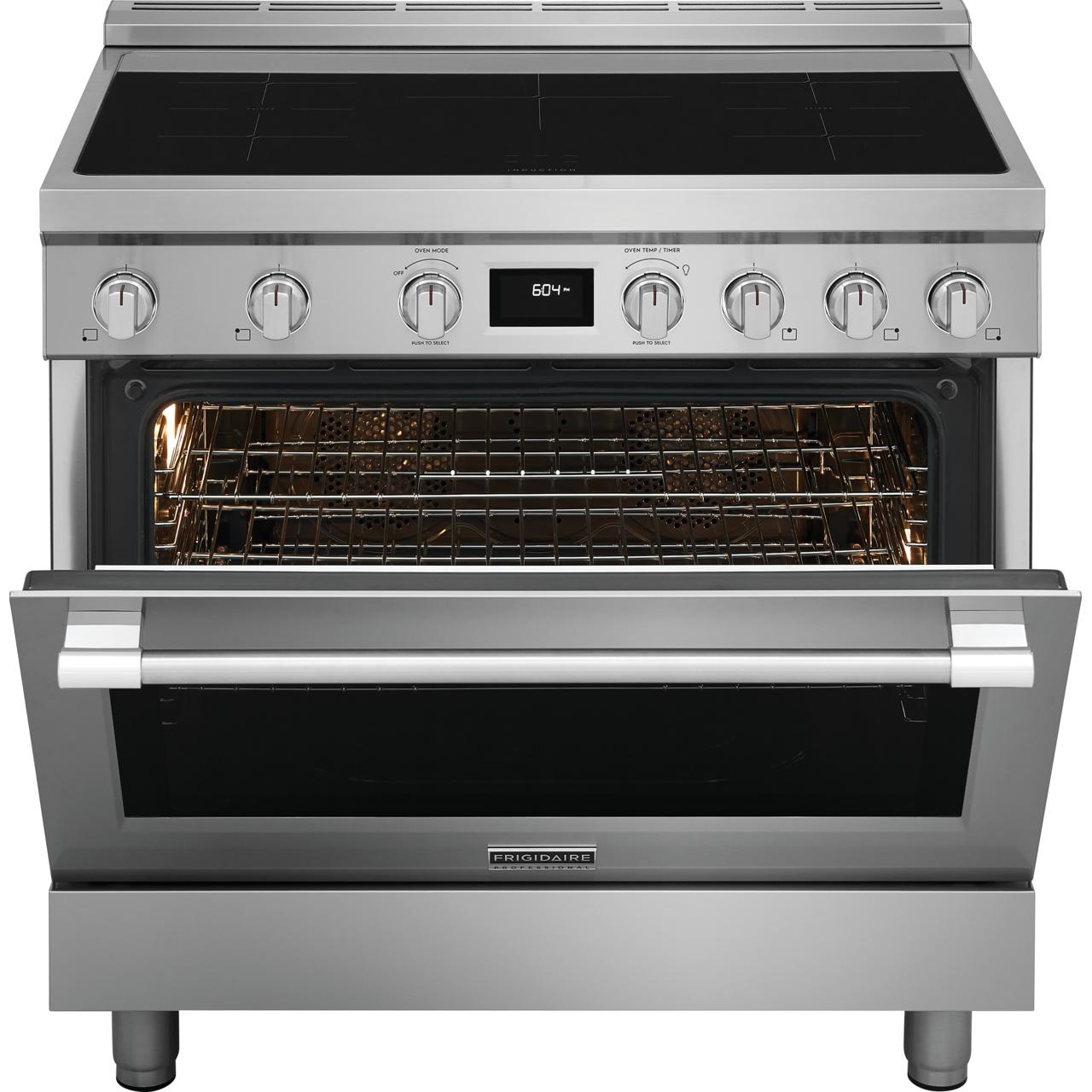 Frigidaire Professional 36-inch Freestanding Induction Range with Convection Technology PCFI3670AF