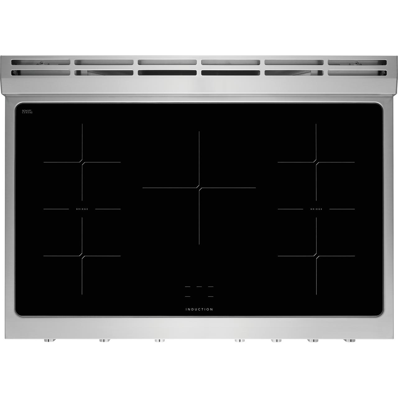 Frigidaire Professional 36-inch Freestanding Induction Range with Convection Technology PCFI3670AF