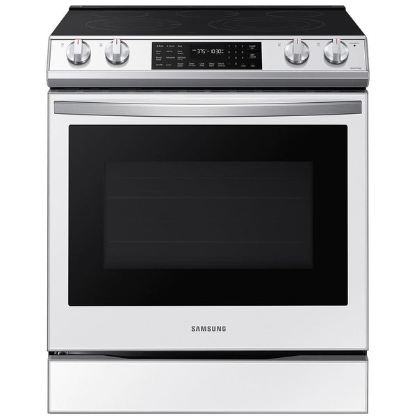 Samsung 6.3 Cu. ft. Slide-In Electric Range with Air Fry, Stainless Steel - NE63T8511SS