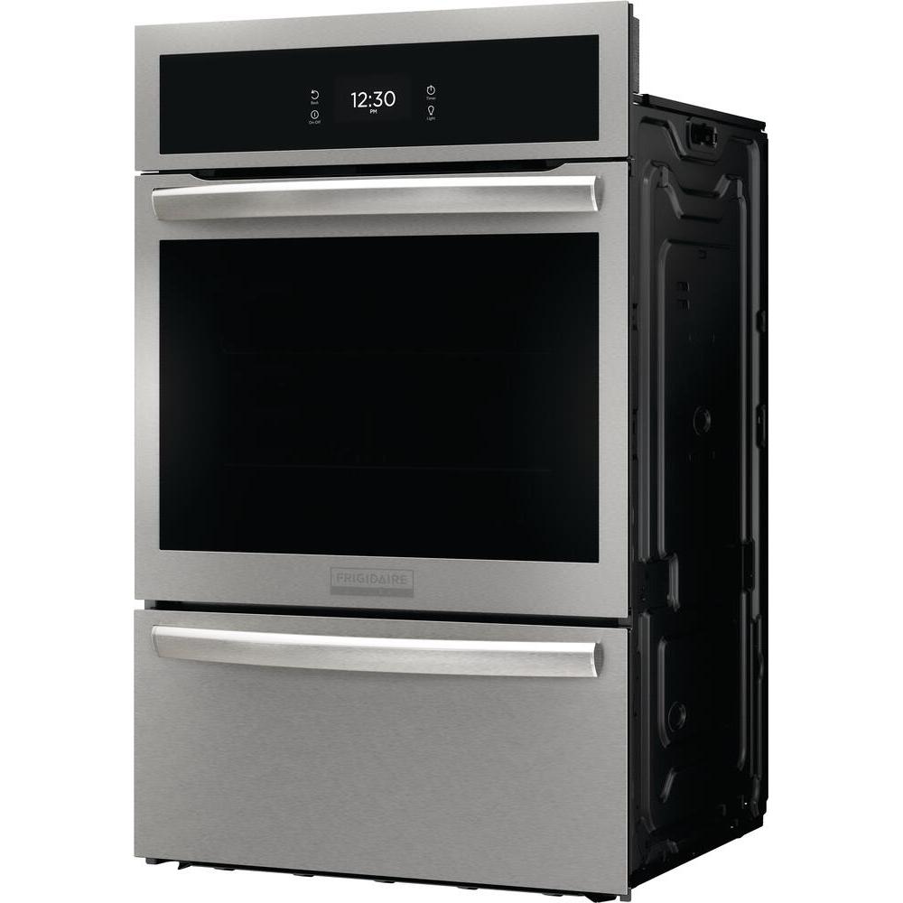 Frigidaire Gallery 24-inch Gas Single Wall Oven with Storage Drawer GCWG2438AF