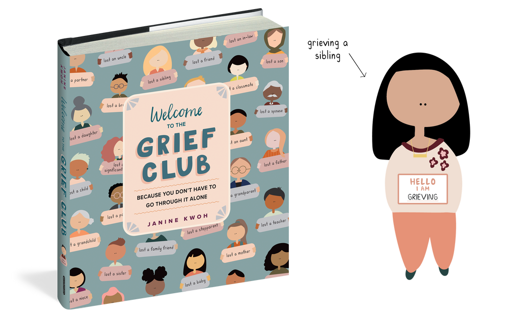 Welcome to the Grief Club book and avatar