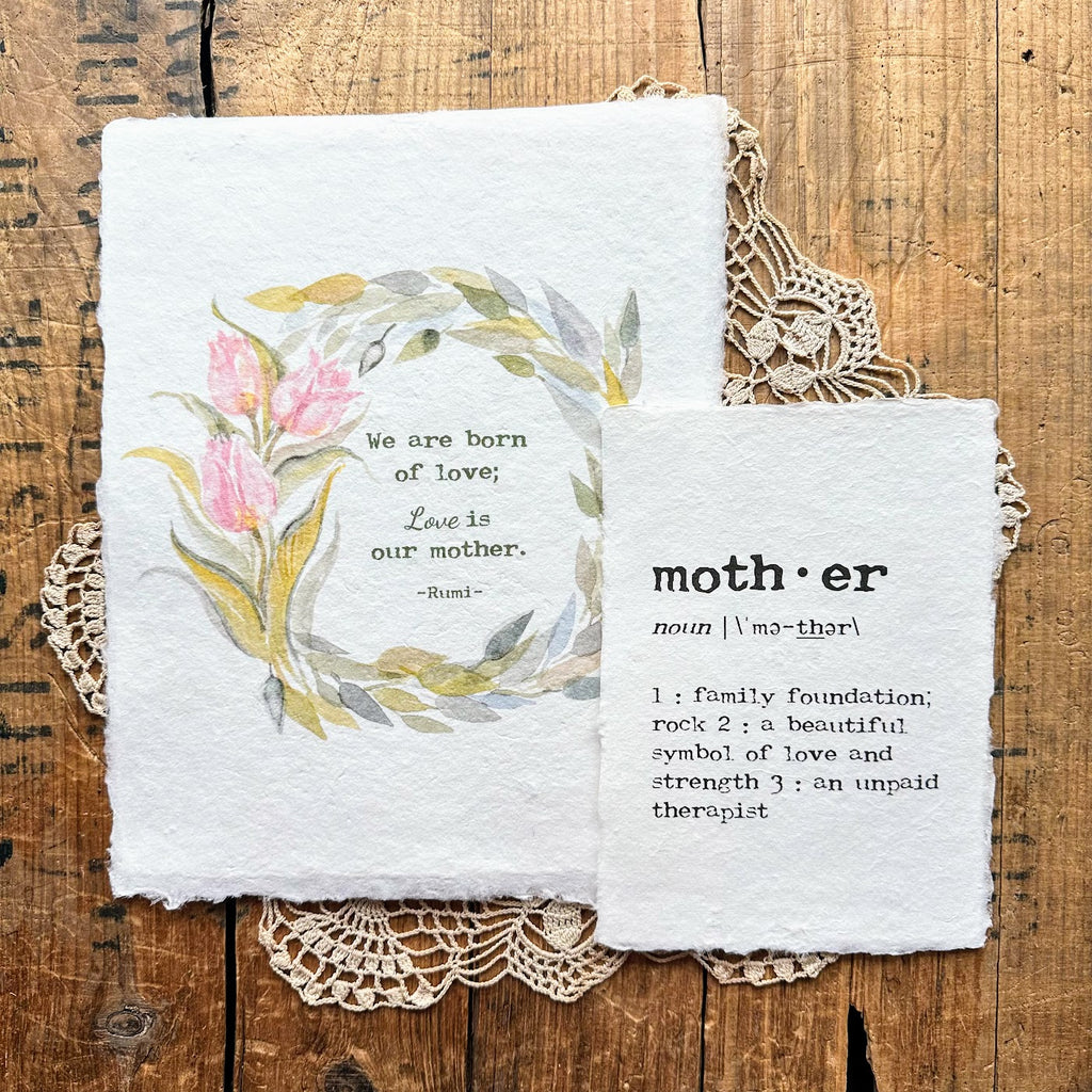Mother's Day word art prints