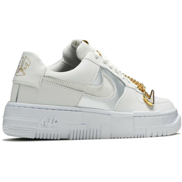 nike grey and gold trainers