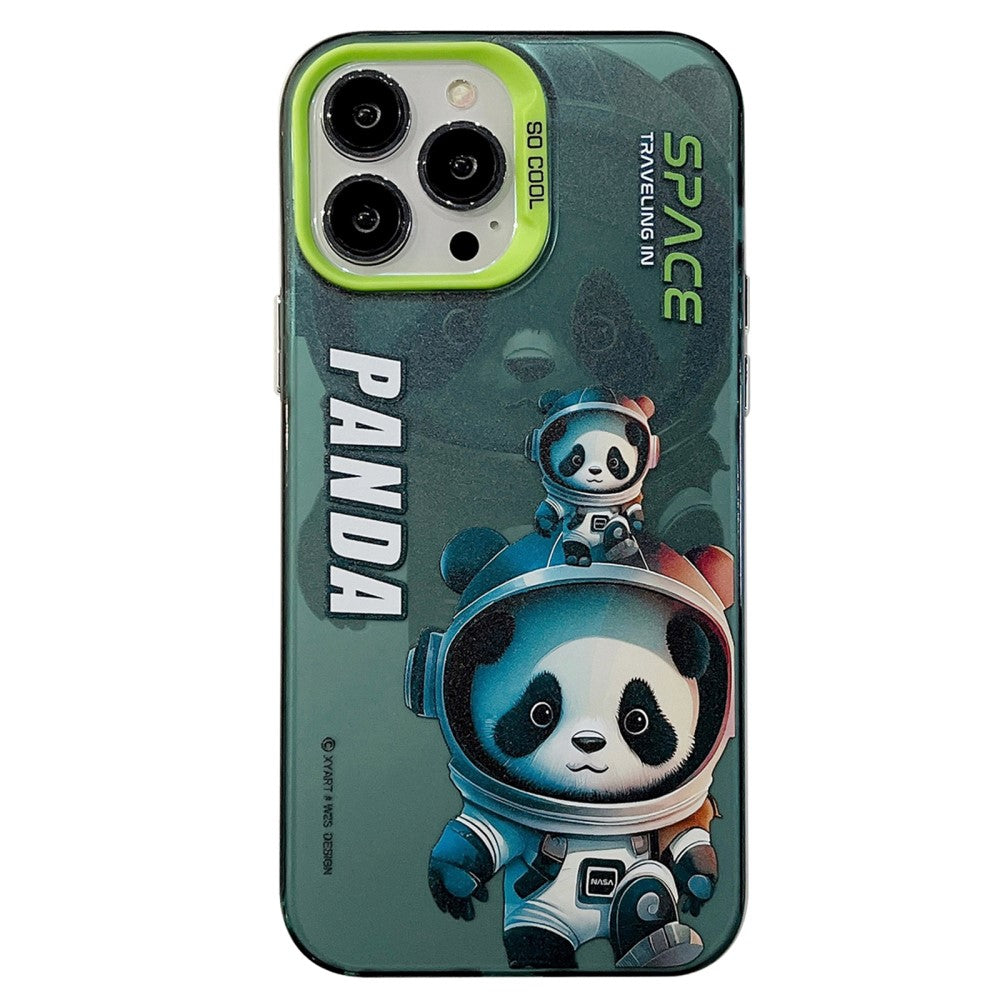 Green Panda Astronaut iPhone 15 Pro Max Case