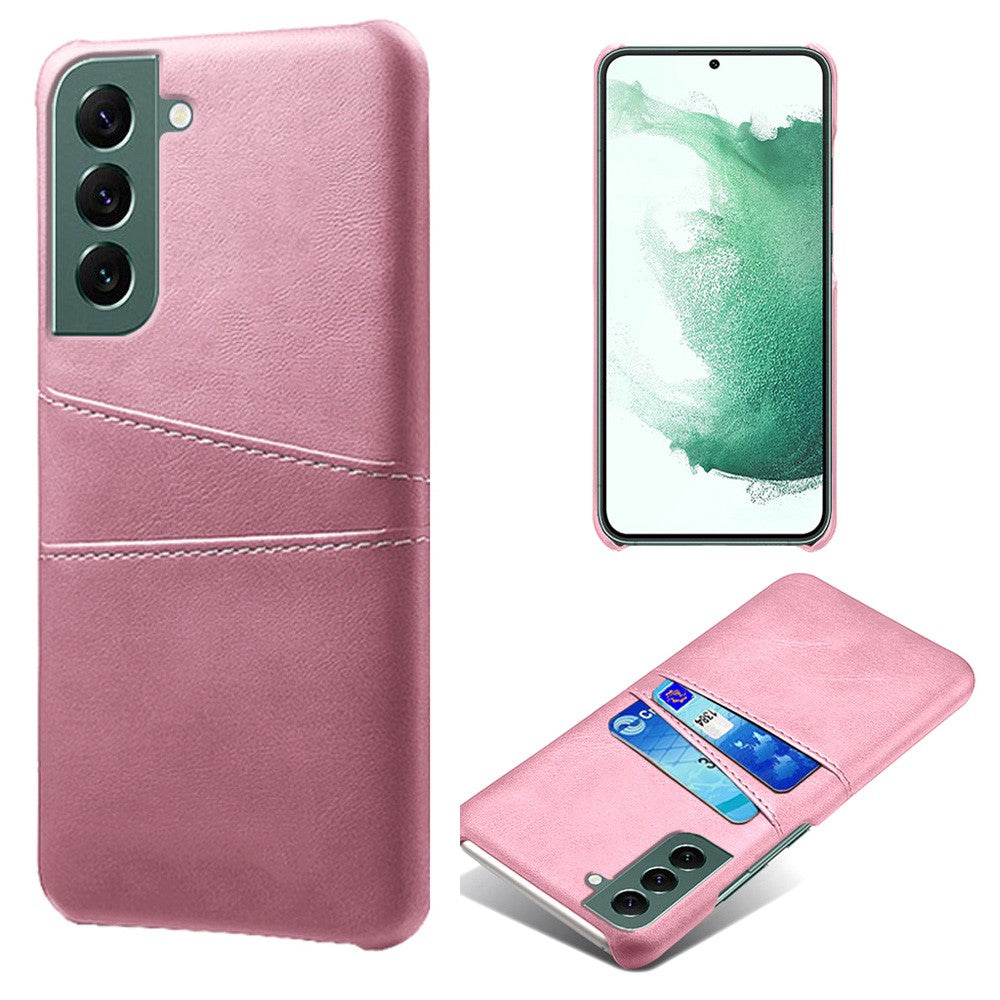 Dual Card Samsung Galaxy S24 Plus cover - Pink