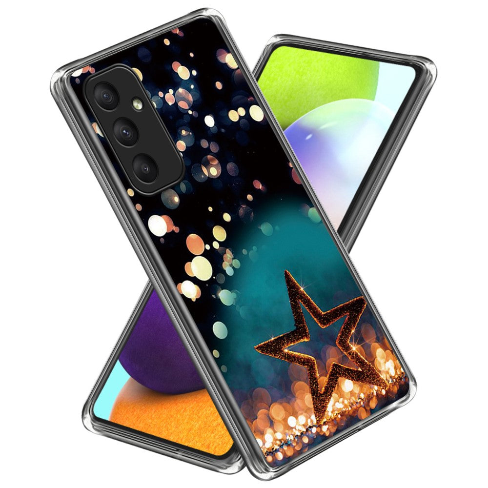 Deco Samsung Galaxy A55 phone cover - Five-Pointed Star