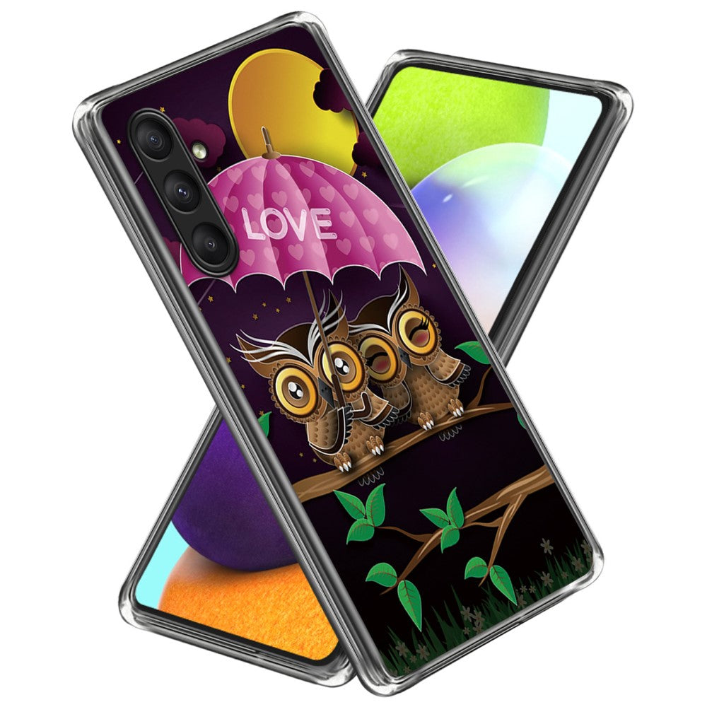 Deco Samsung Galaxy A25 phone cover - Owl Couple