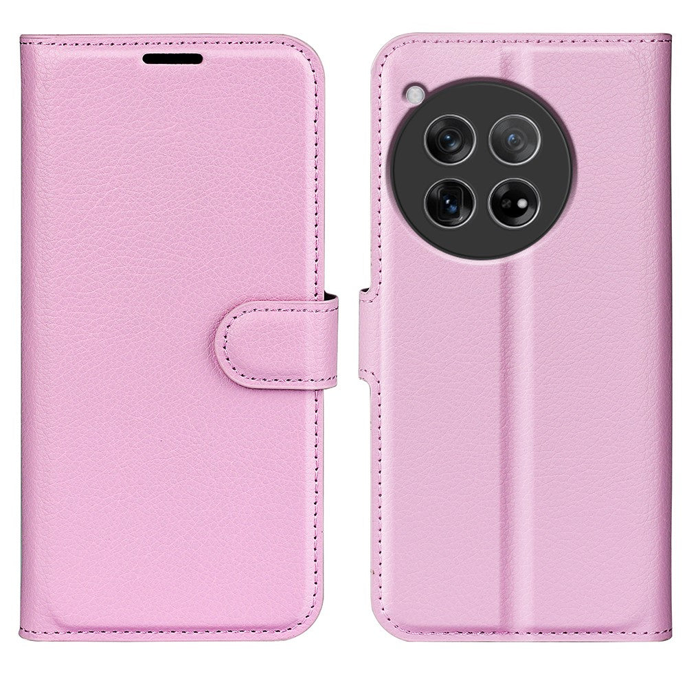 Classic OnePlus 12 flip case - Pink