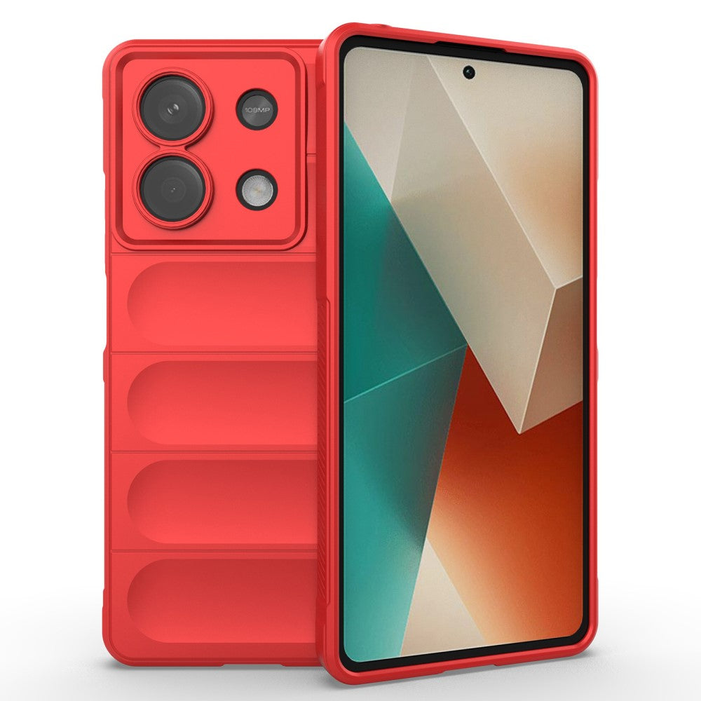 Soft gripformed Xiaomi Redmi Note 13 cover - Red