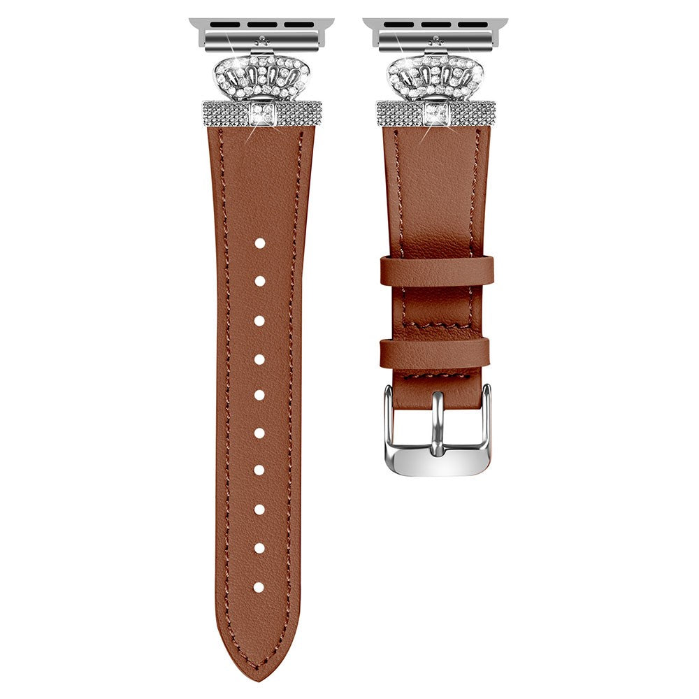 Leather Strap Apple Watch 49mm / 45mm / 44mm / 42mm - Brown