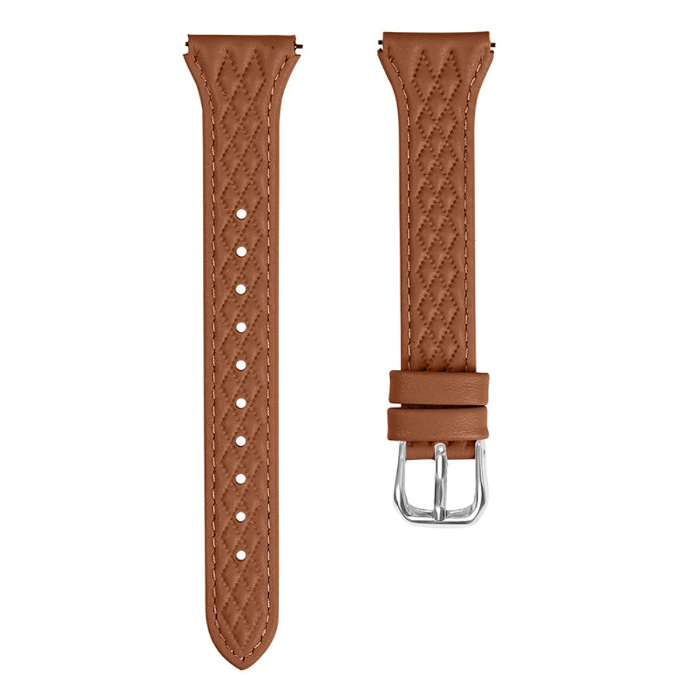 Huawei Watch 2 / GT 2 42mm / GT 3 42mm Replacement Band Top-Layer Cow Leather Watch Strap - Brown