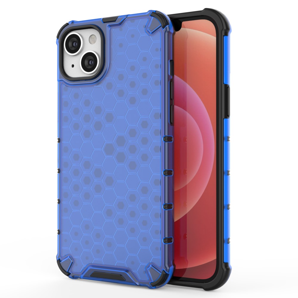 Bofink Honeycomb iPhone 15 Plus case - Blue