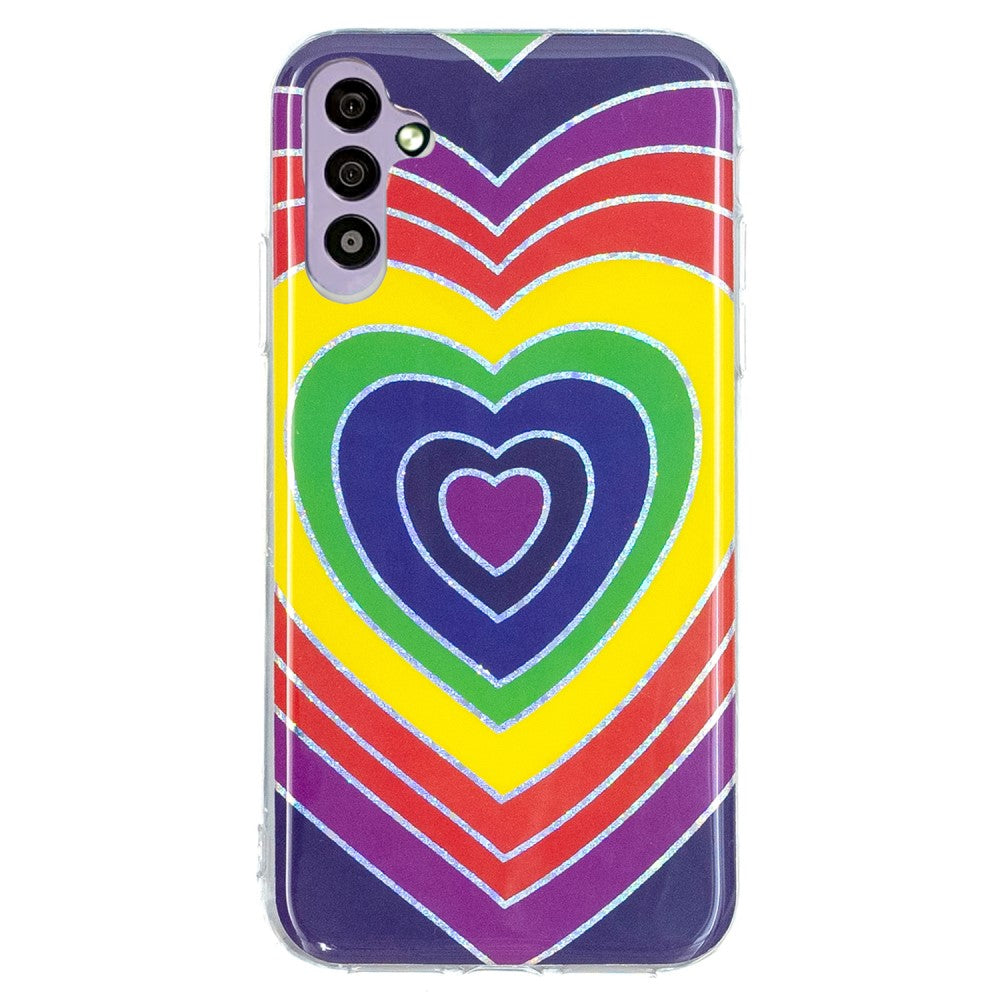 Deco Samsung Galaxy A34 5G case - Electroplated Heart