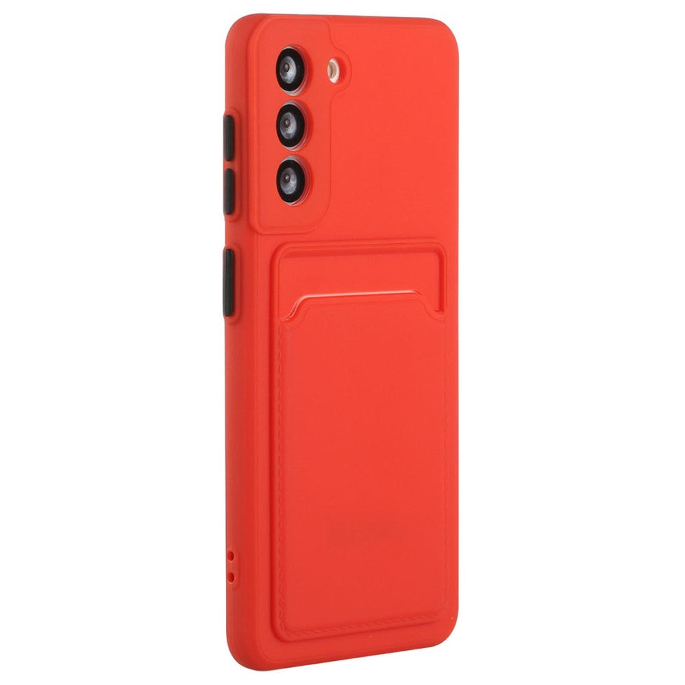 Card holder cover for Samsung Galaxy S23 FE - Red