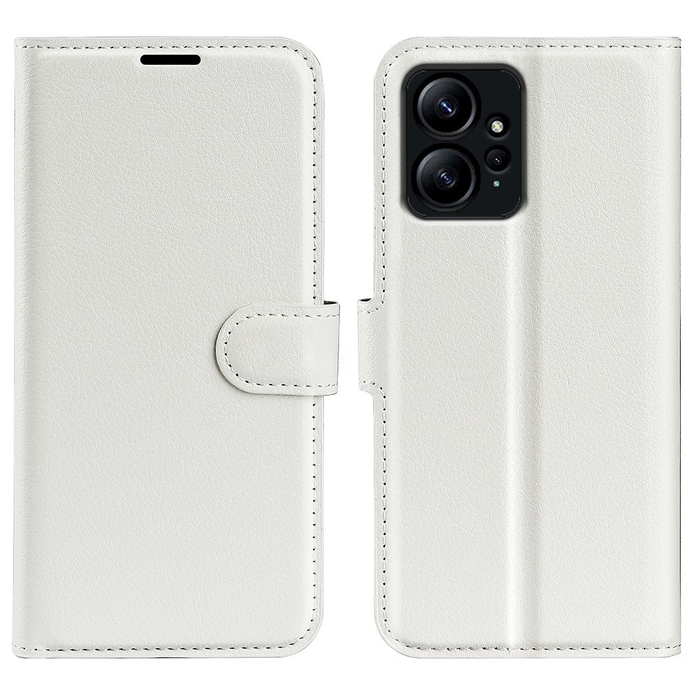 Classic Xiaomi Redmi Note 12 flip case - White