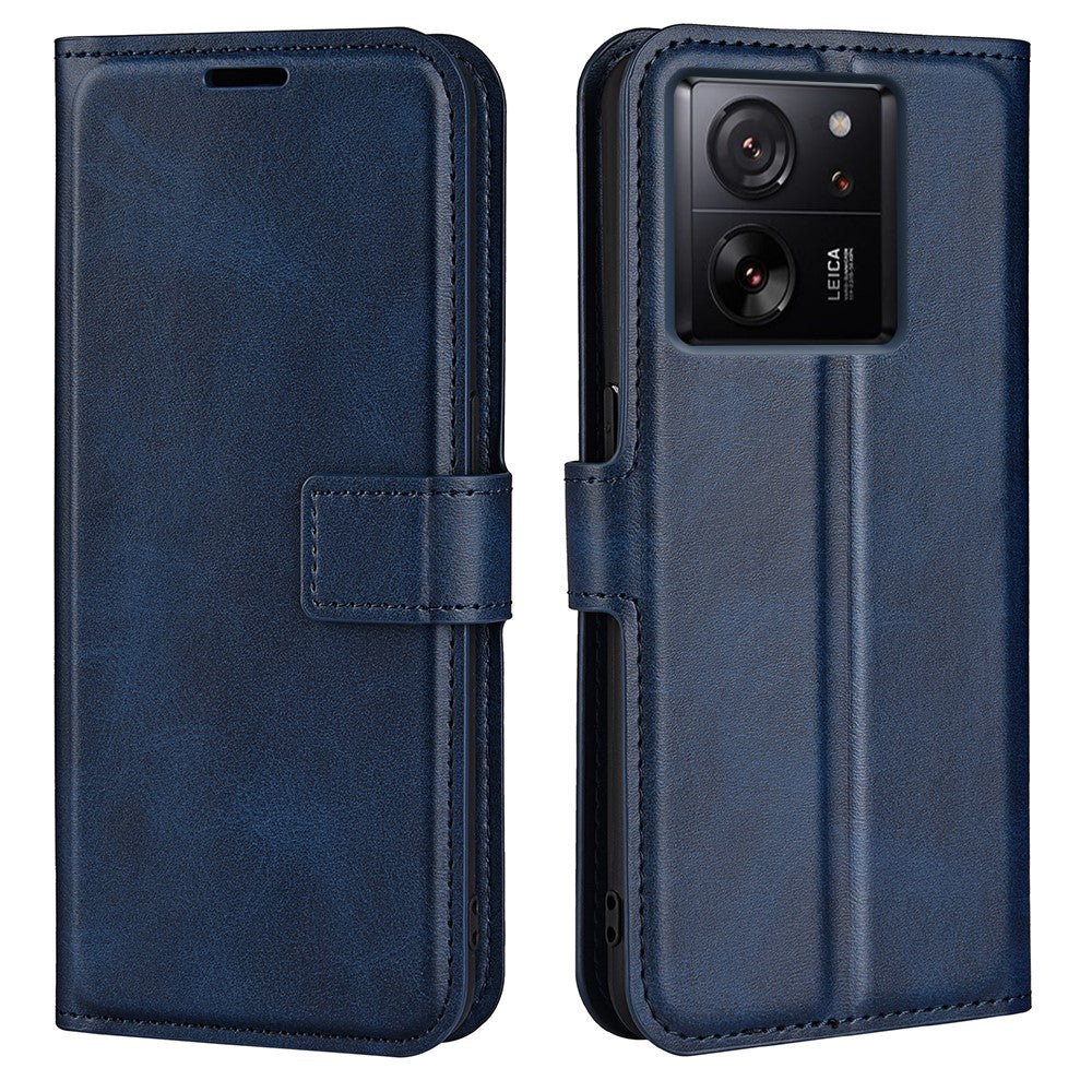 Wallet-style leather case for Xiaomi 13T - Blue