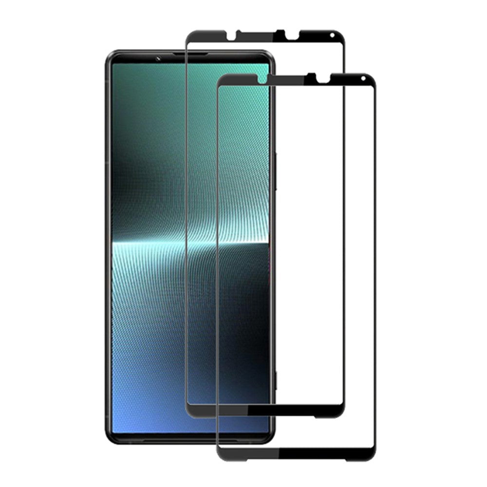 2 pcs AMORUS extra strong glass screen protector for Sony Xperia 1 V