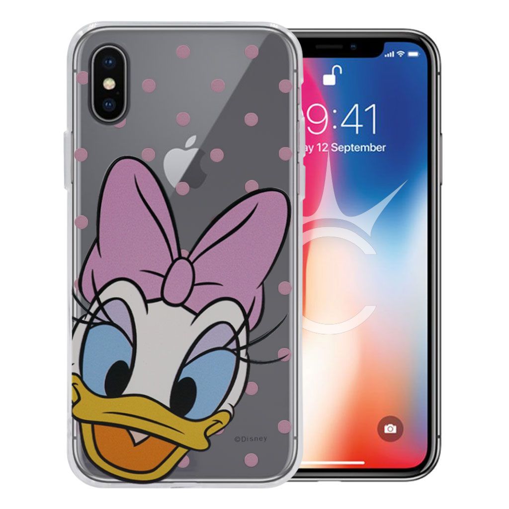Daisy #4 iPhone X cover - Transparent
