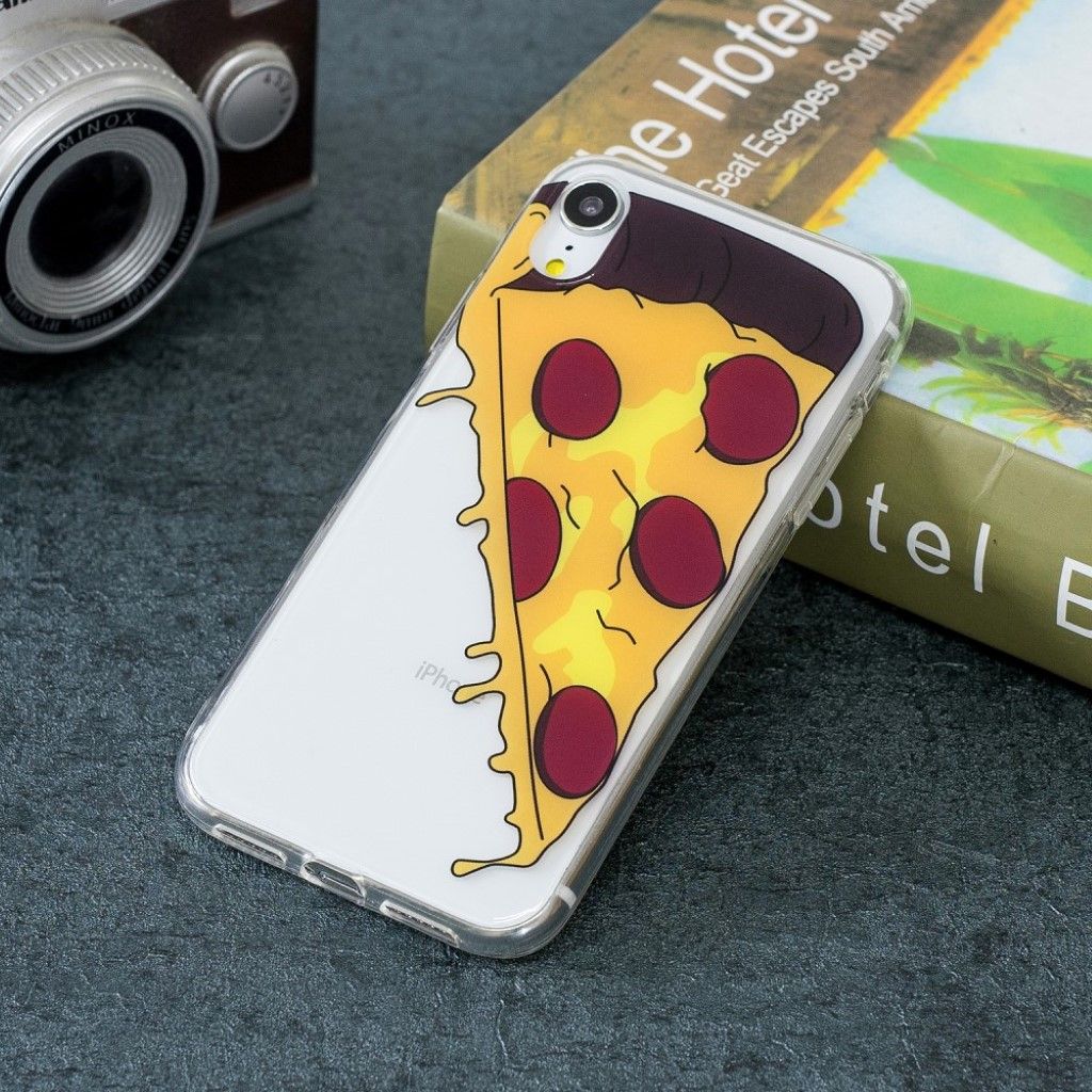 iPhone Xr pattern printing soft case - Pizza