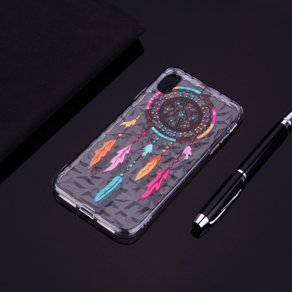 iPhone Xs Max patterned 3D diamond texture case - Dream Catcher