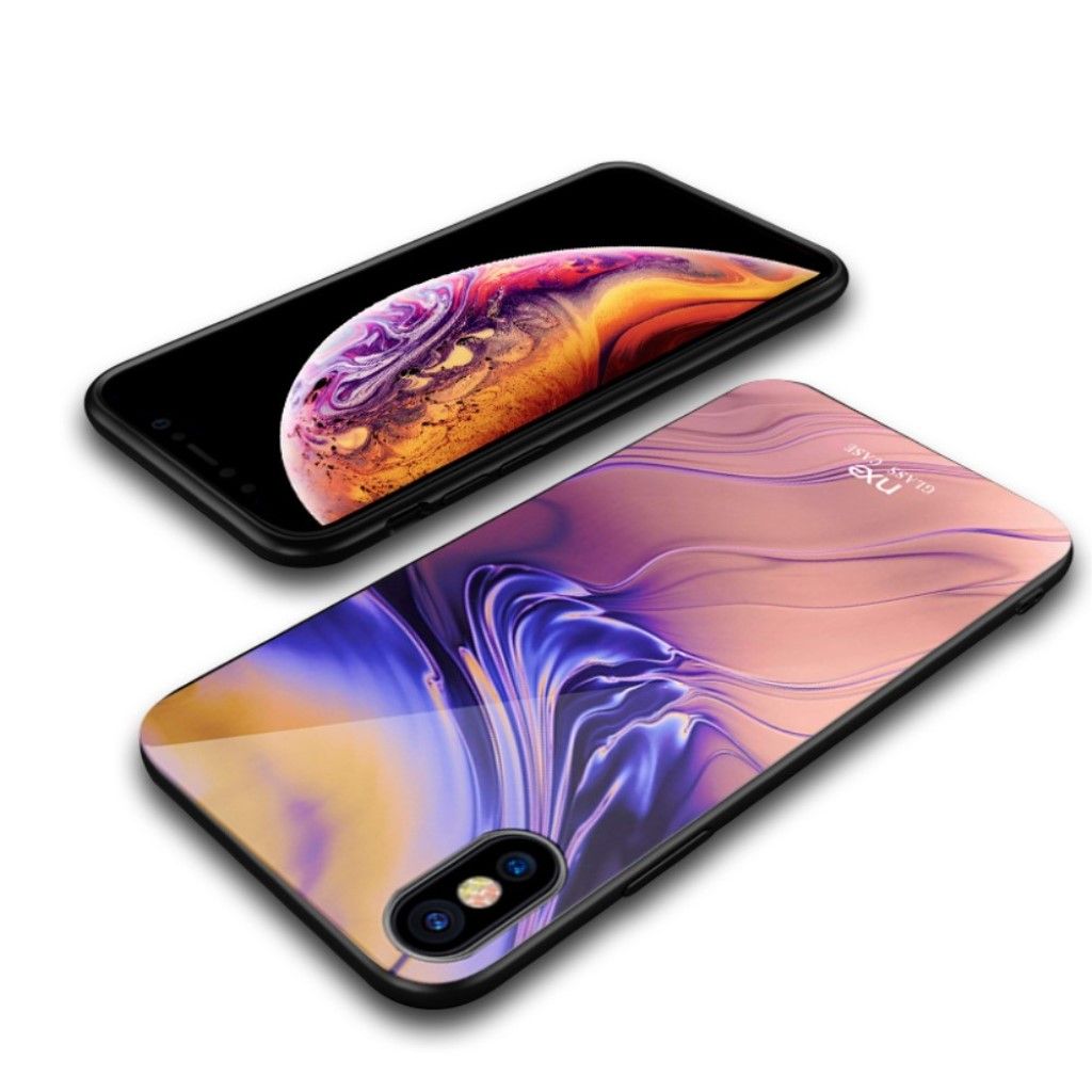 NXE iPhone XS streamer light pattern case - Style C