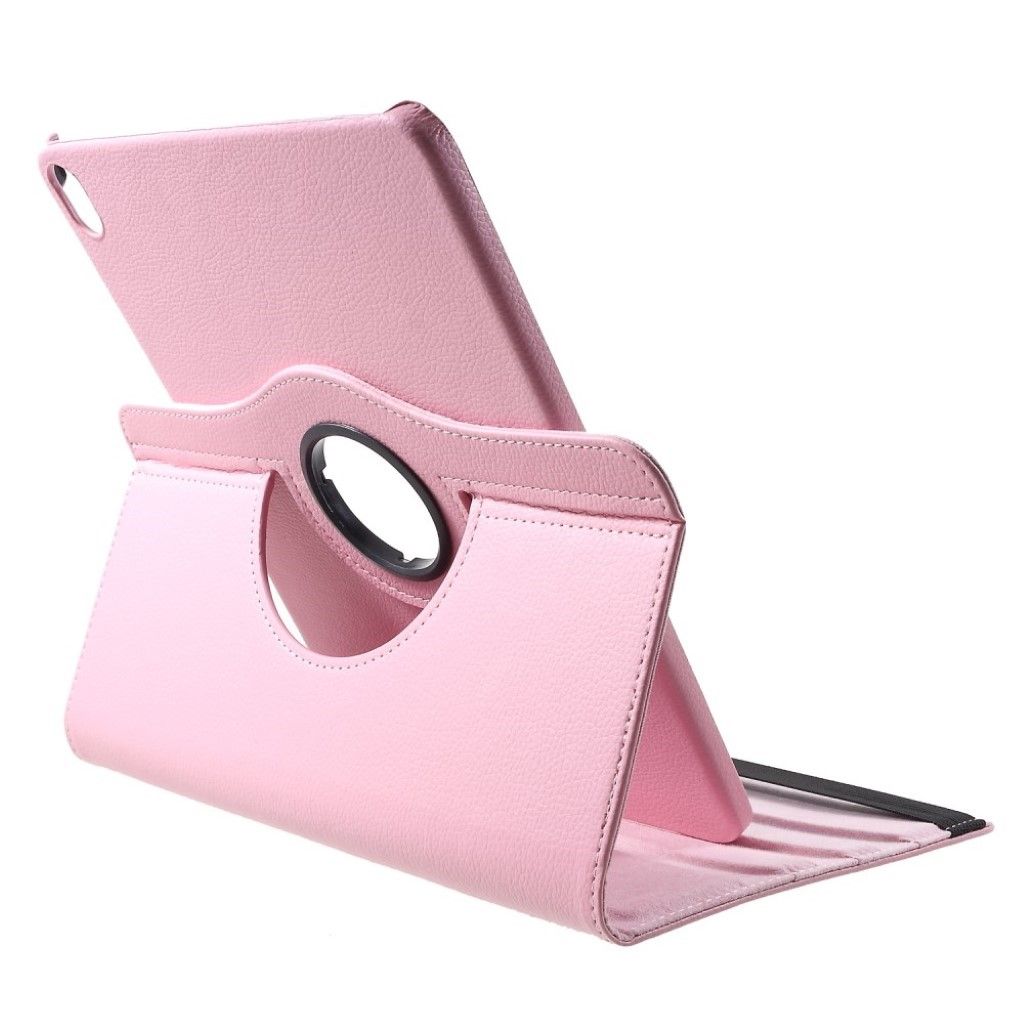 iPad Pro 11 inch (2018) litchi grain leather flip case - Pink