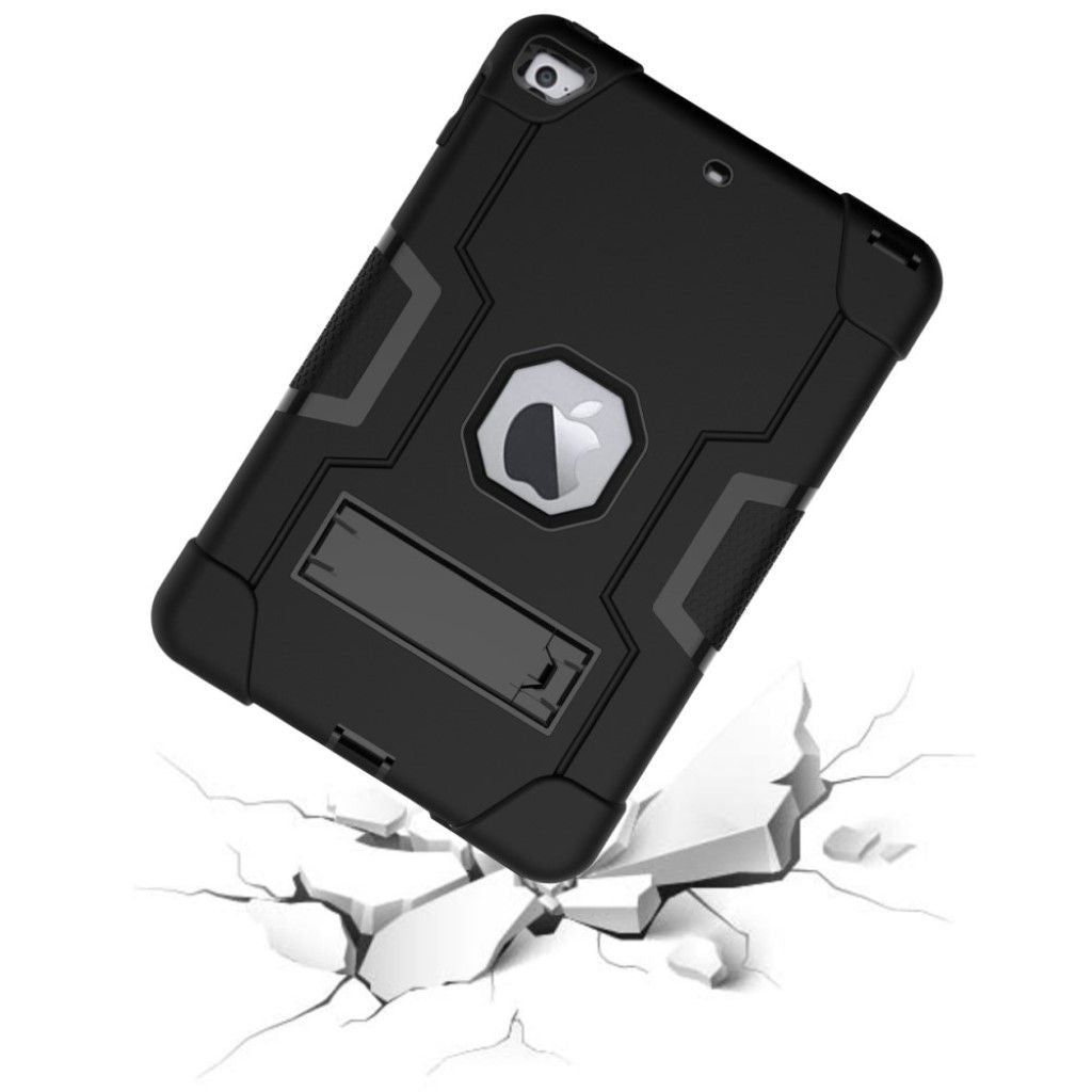 iPad Mini (2019) shockproof hybrid case - All Black