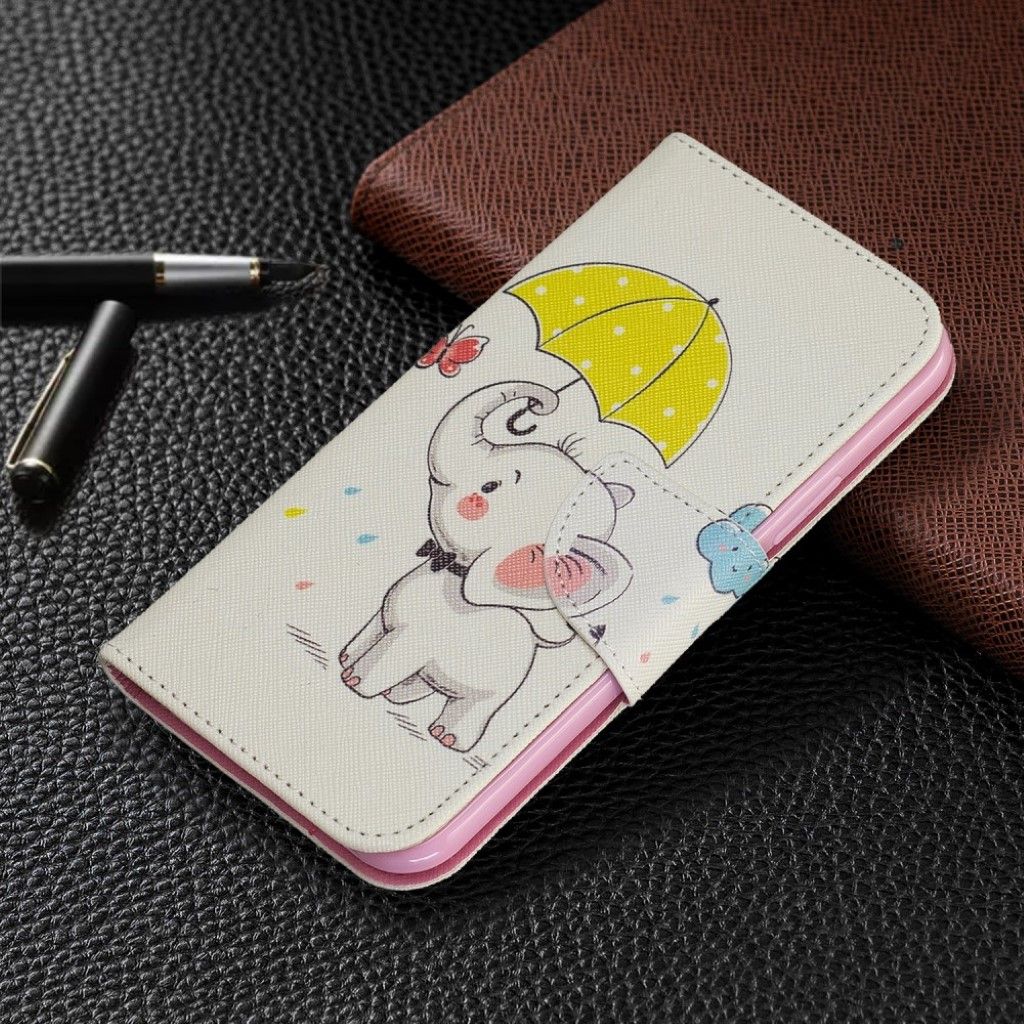 Wonderland iPhone 11 Pro flip case - Elephant and Umbrella