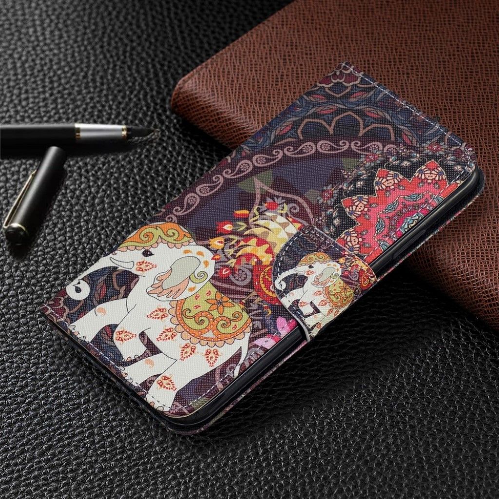 Wonderland iPhone 11 Pro Max flip case - Flower Elephant