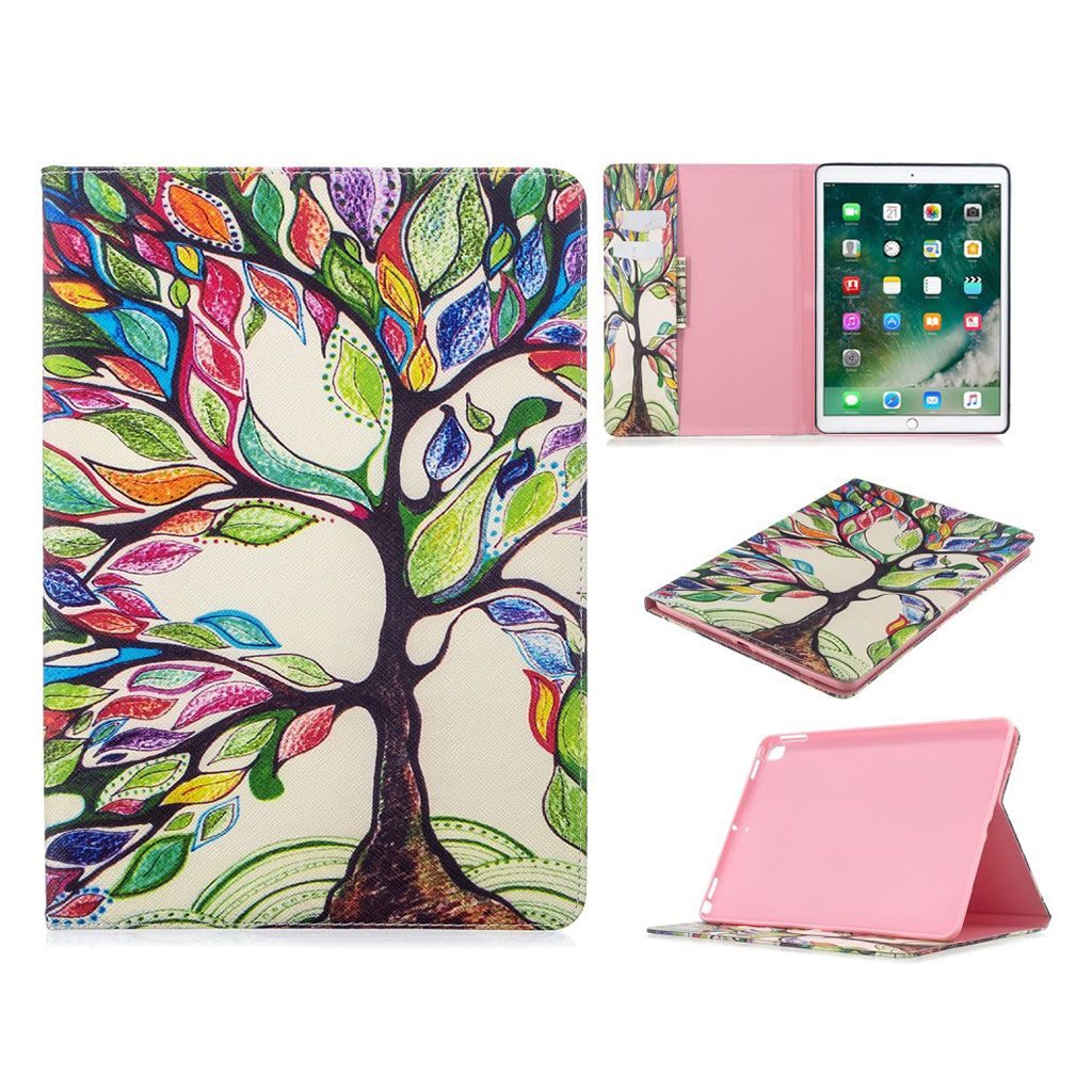 iPad 10.2 (2019) stylish pattern leather flip case - Colorized Tree