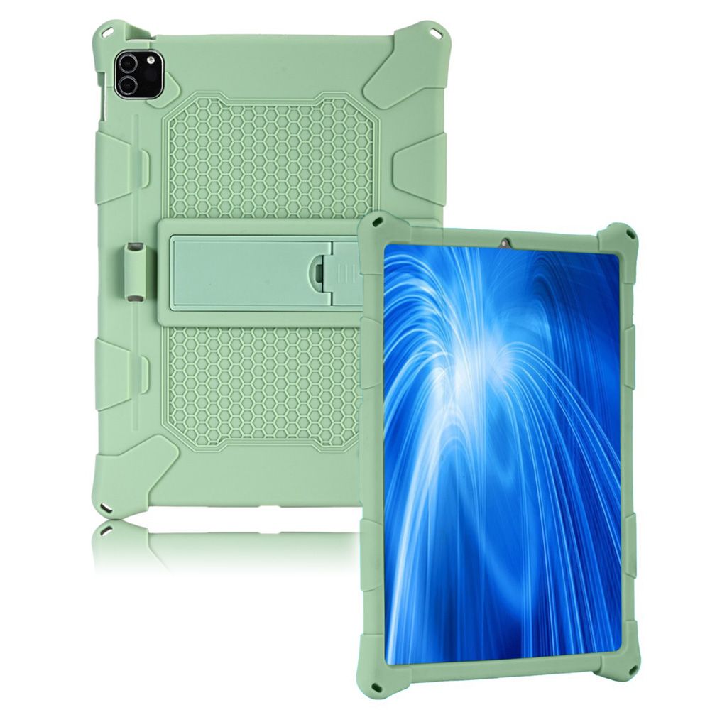 iPad Pro 11 inch (2020) compact geometry pattern silicone case - Green