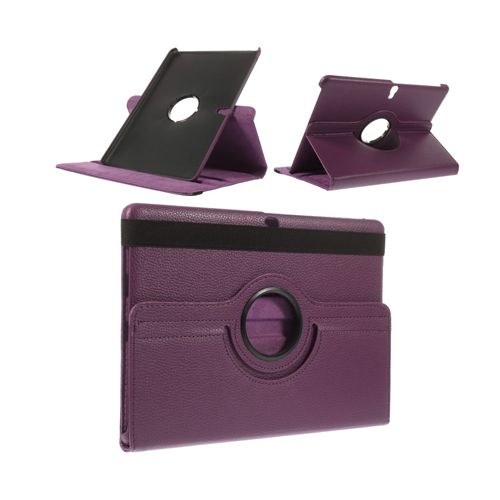 Von Born (Purple) Samsung Galaxy Tab S 10.5 Leather Rotary Stand Case