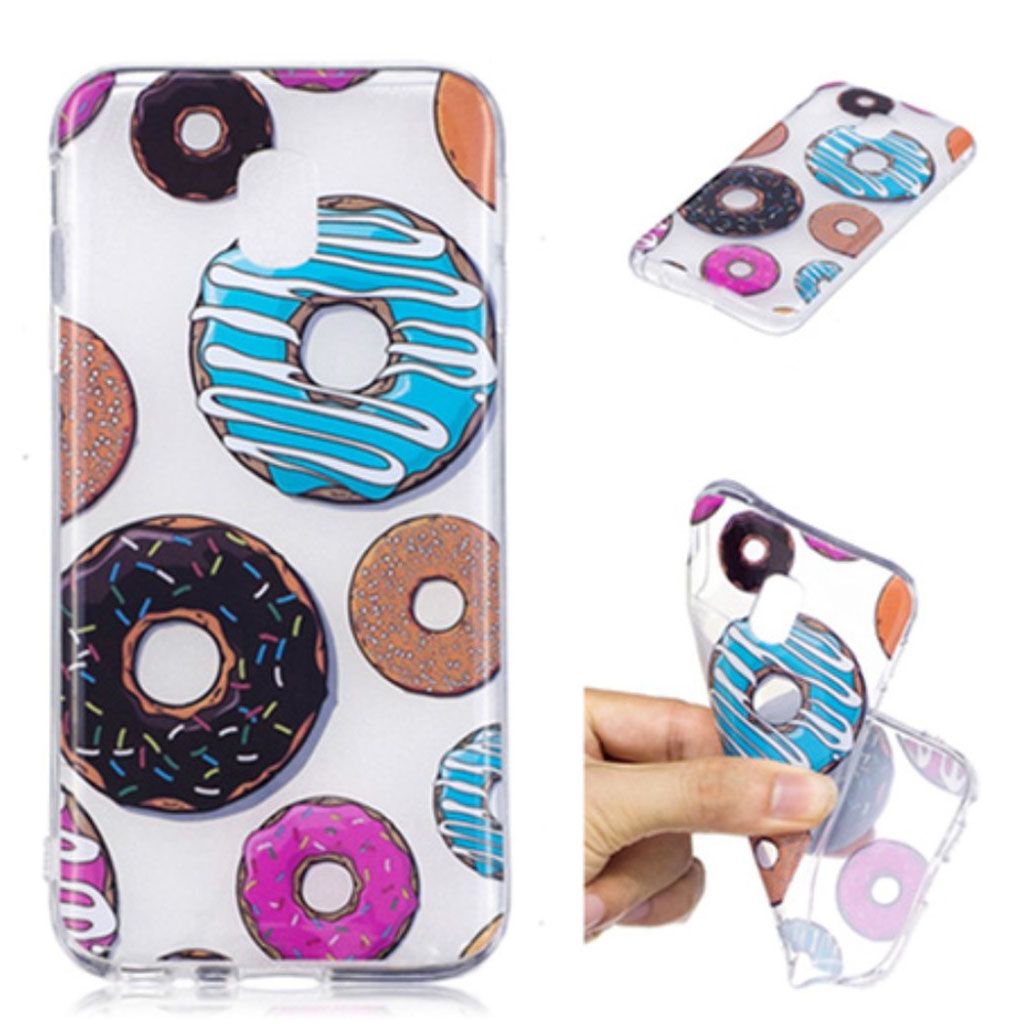 Samsung Galaxy J3 (2017) patterned IMD TPU soft case - Doughnut Pattern