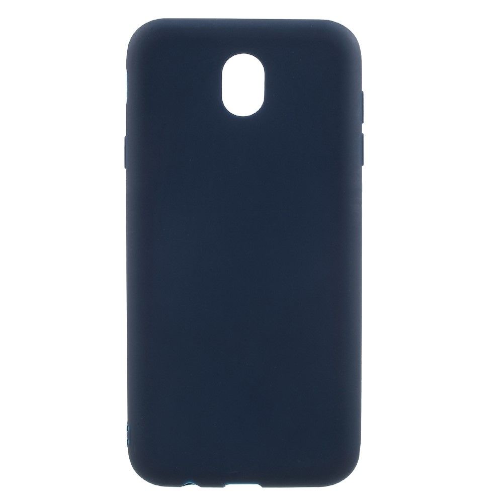 Samsung Galaxy J7 (2017) matte anti-fingerprint TPU case - Dark Blue