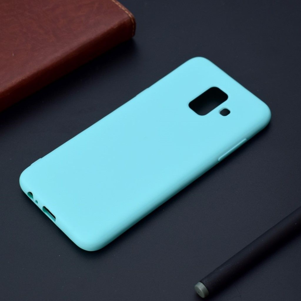 Samsung Galaxy A6 (2018) soft matte case - Baby Blue