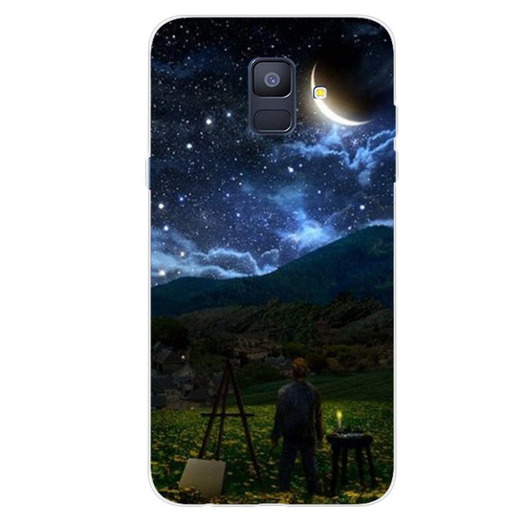 Samsung Galaxy A6 (2018) pattern printing case - Starry Night