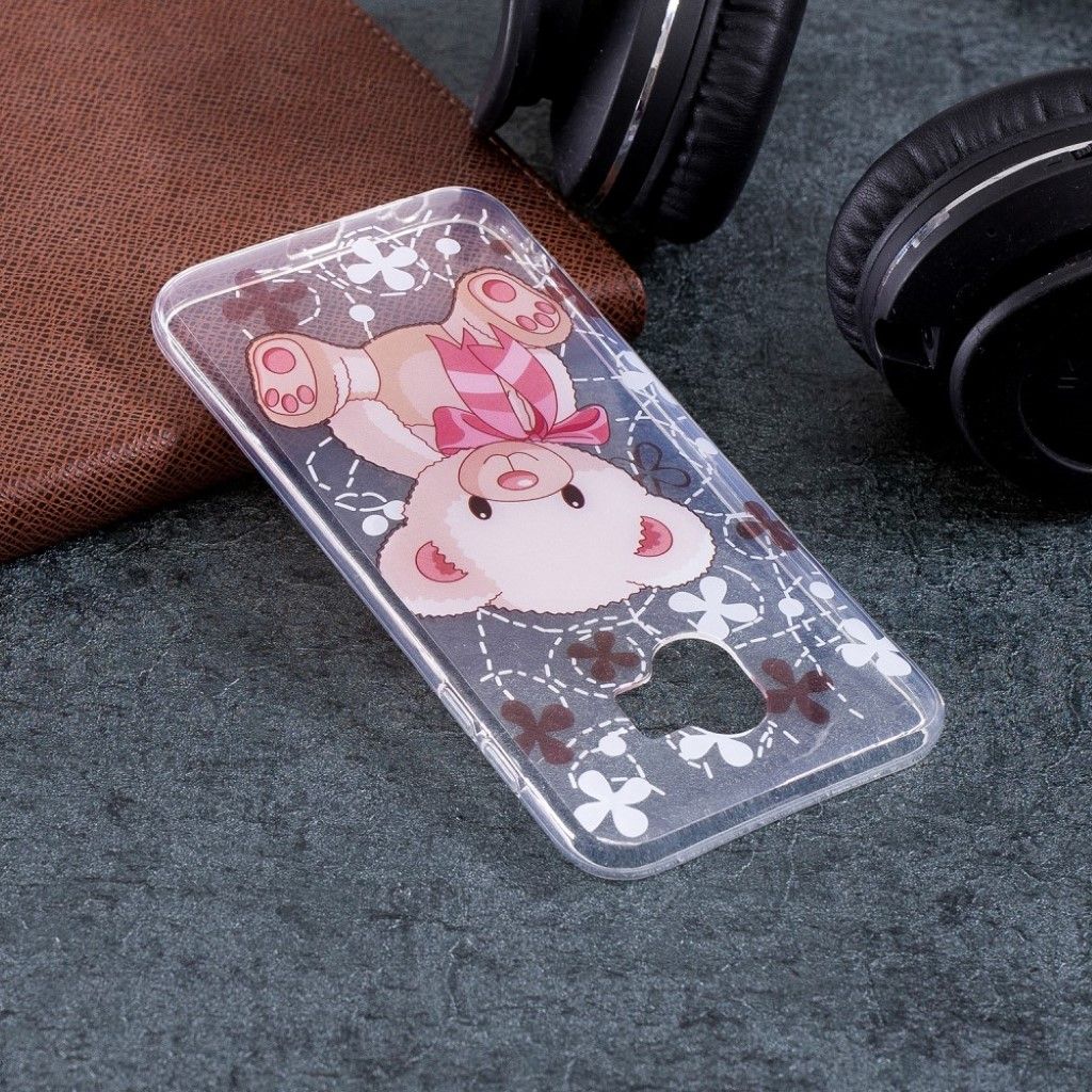 Samsung Galaxy J4 (2018) pattern printing slim case - Cute Bear