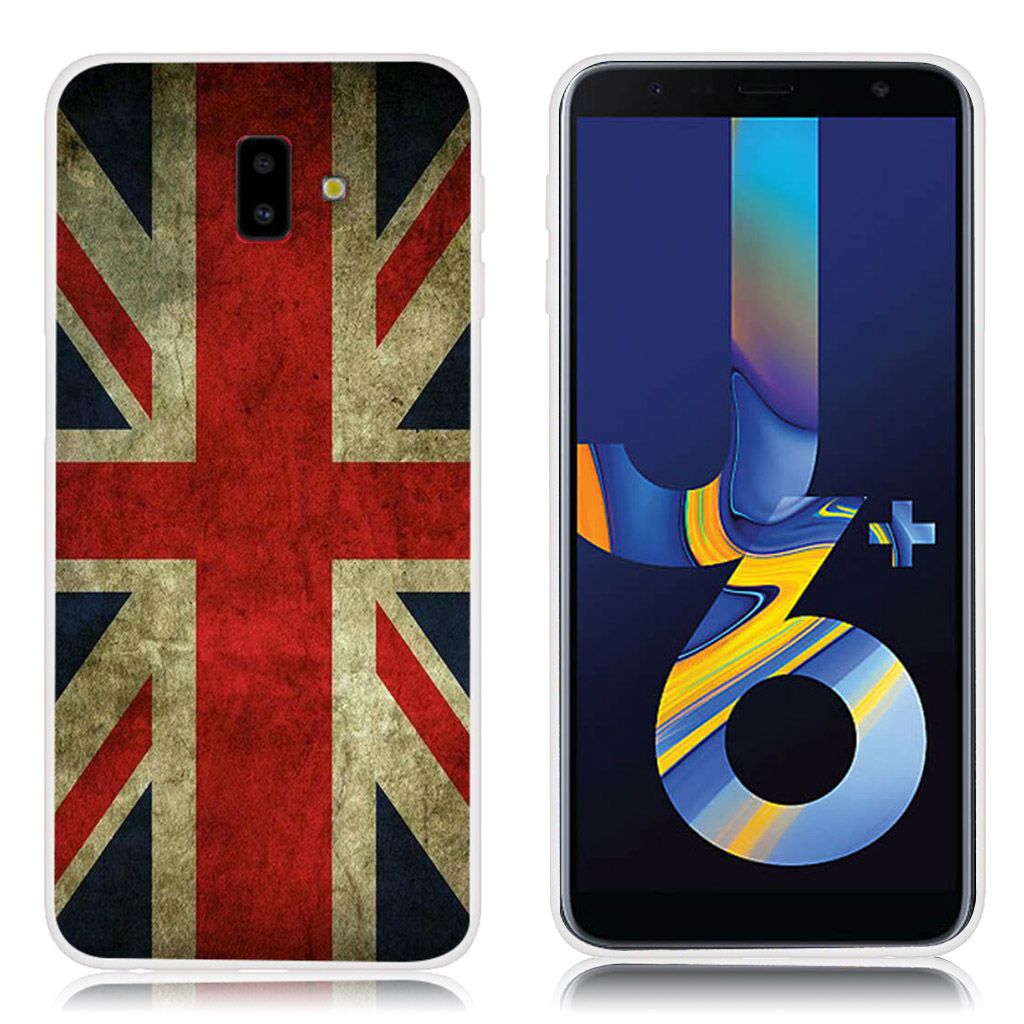 Samsung Galaxy J6 Plus (2018) pattern printing case - Retro UK Flag