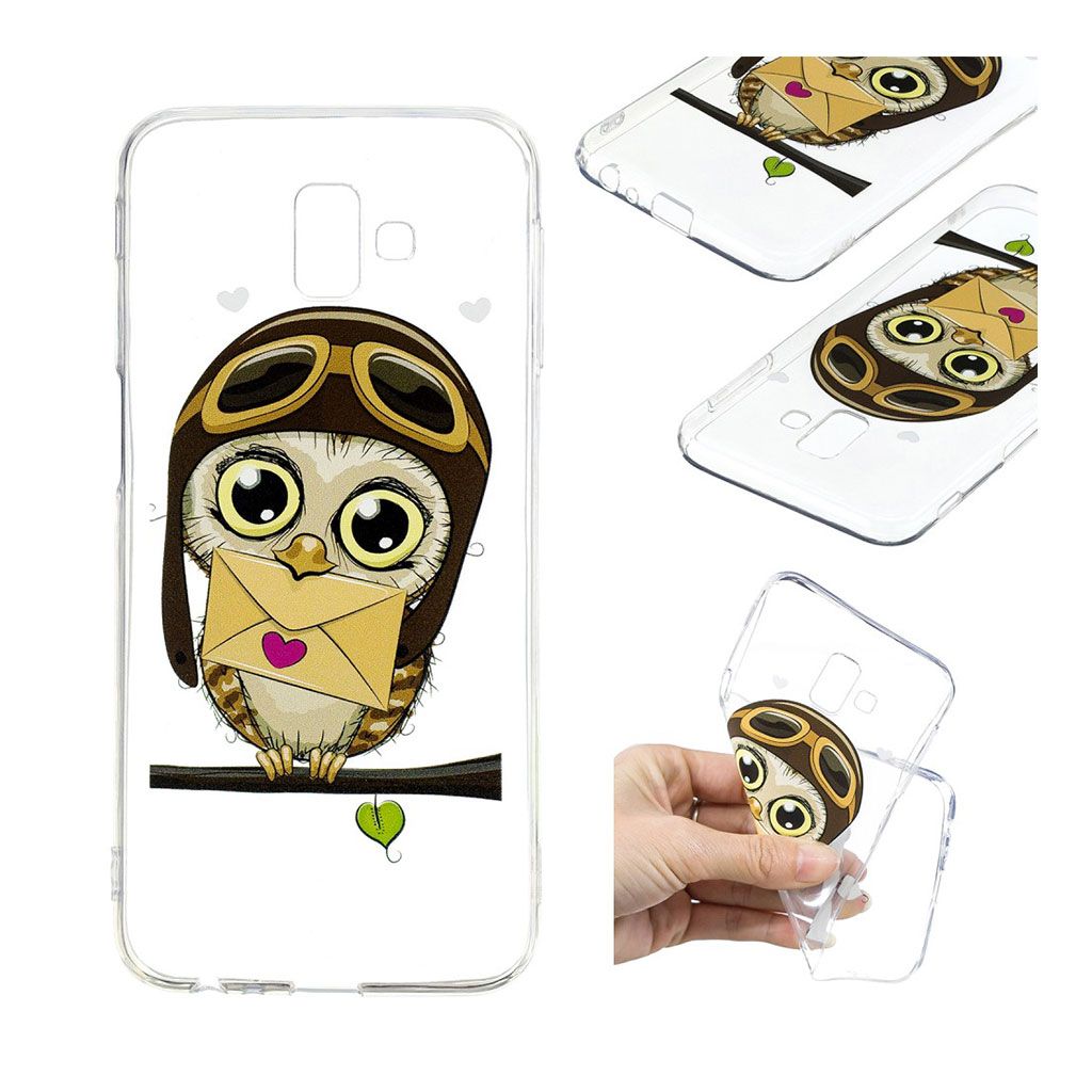 Samsung Galaxy J6 Plus (2018) patterned soft case - Owl