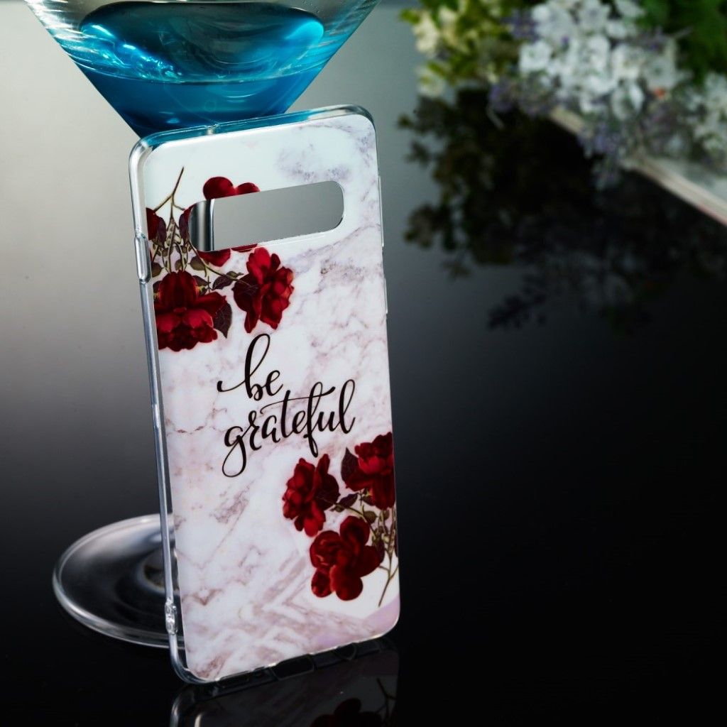 Samsung Galaxy S10 marble pattern case - Style W