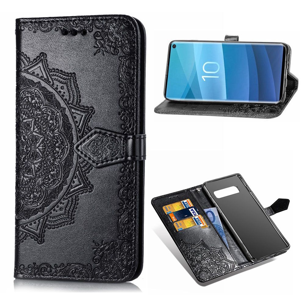 Mandala Samsung Galaxy S10 Flip case - Black