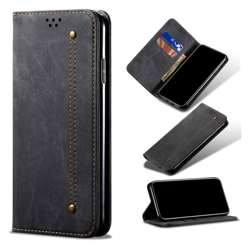 Jeans Samsung Galaxy S10 Flip case - Black